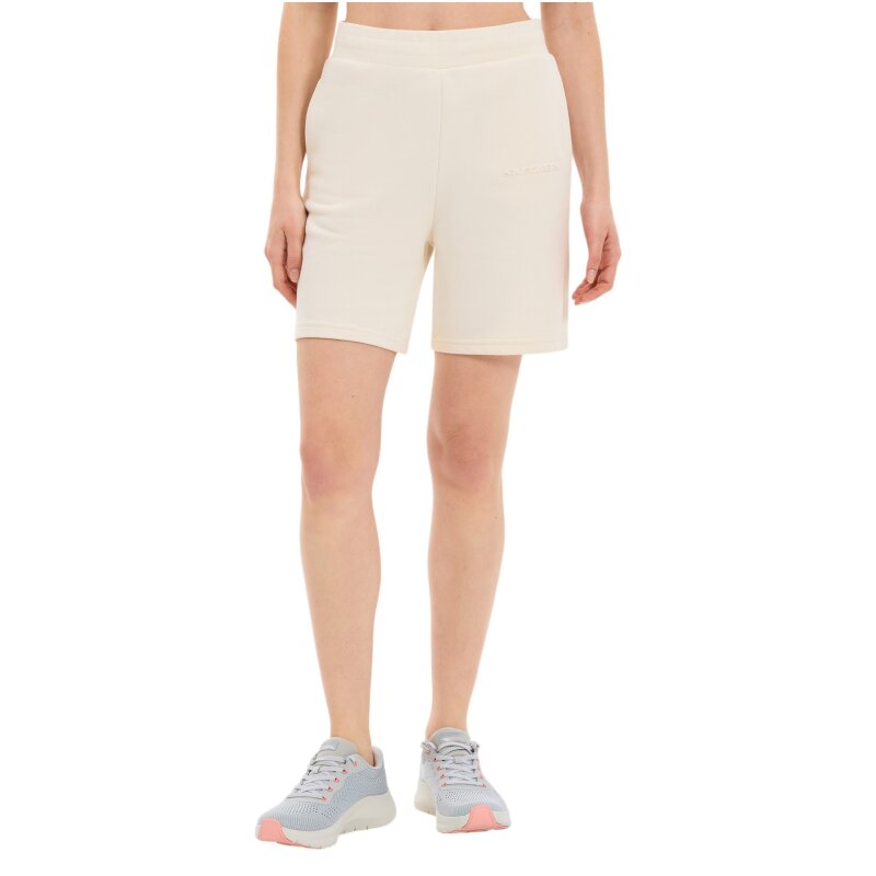 Skechers Essential 5 Inch Sweat Short Sweat Beyaz Kadın Şort - Skechers (1)