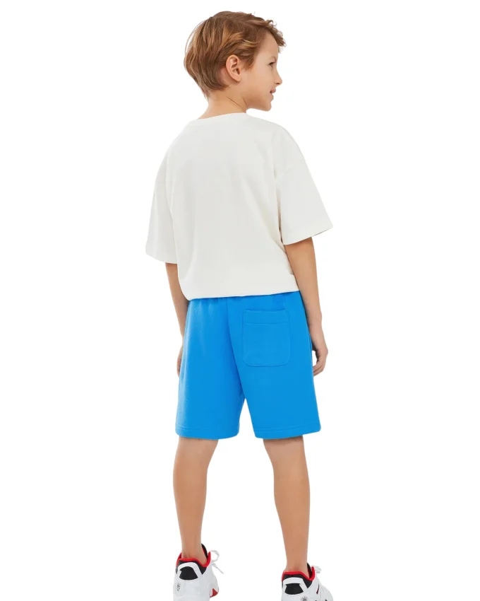 Skechers Essential B 5 inch Short Mavi Çocuk Şort - 3