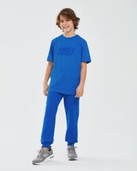 Skechers Essential B Short Sleeve T-Shirt Mavi Çocuk Tshirt - 5