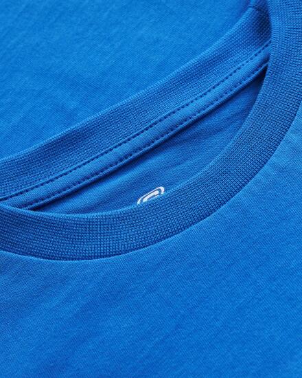 Skechers Essential B Short Sleeve T-Shirt Mavi Çocuk Tshirt - 7