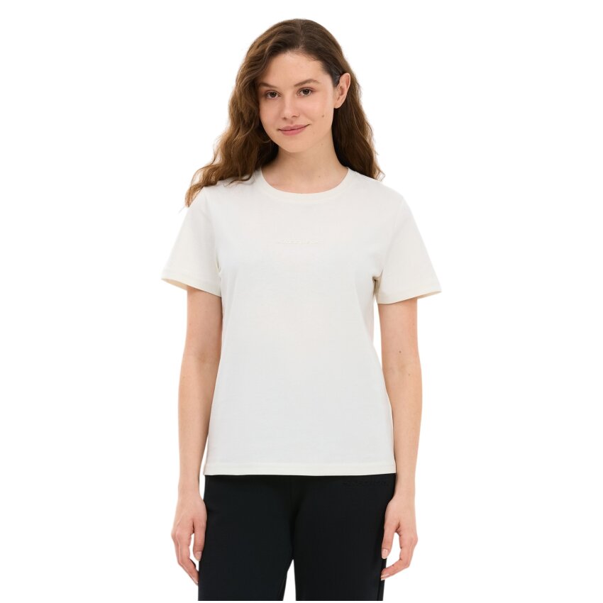 Skechers Essential Crewneck Beyaz Kadın Tshirt - 1
