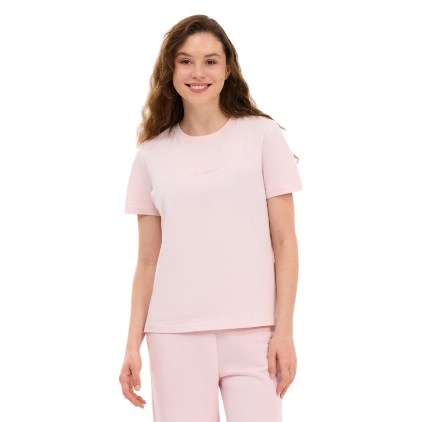 Skechers Essential Crewneck Pembe Kadın Tshirt - 1