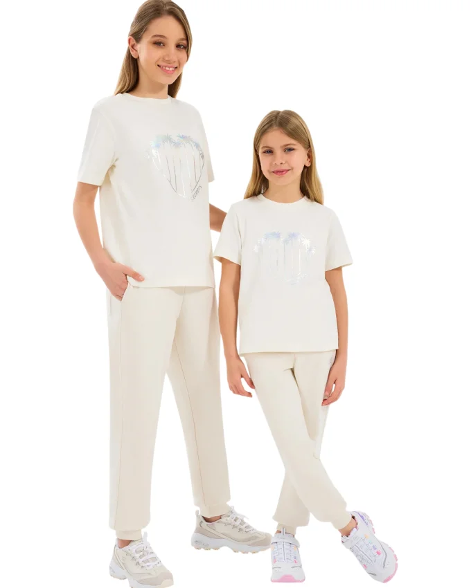 Skechers Essential G Jogger Sweatpant BEYAZ Çocuk Eşofman Altı - 1