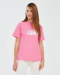 Skechers Essential G Short Sleeve T-Shirt Pembe Çocuk Tshirt - 4