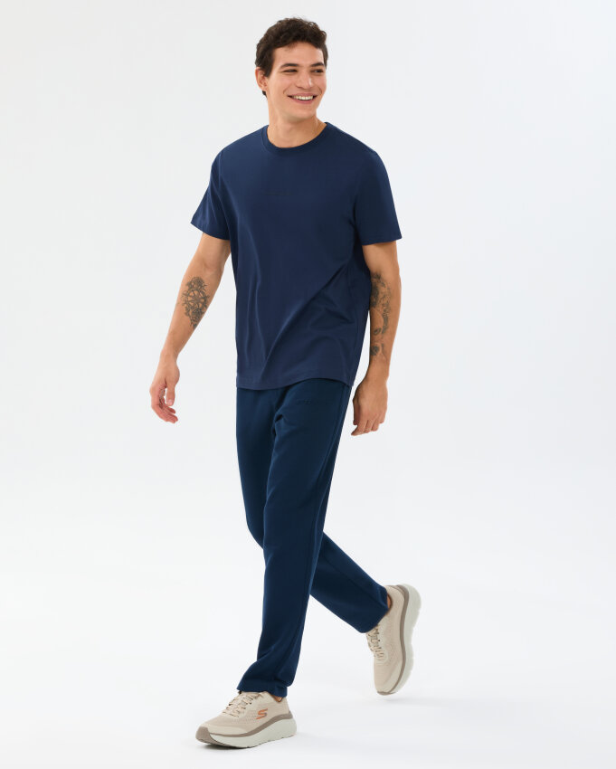 Skechers Essential Lacivert Erkek Tshirt - 4