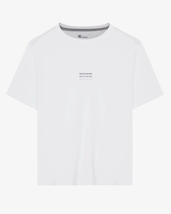 Skechers Essential M Short Sleeve T-Shirt BEYAZ Erkek Tshirt - Skechers