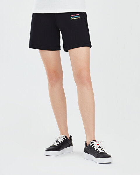 Skechers Essential W 5 inch Short SİYAH Kadın Şort - 1