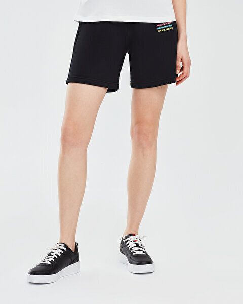 Skechers Essential W 5 inch Short SİYAH Kadın Şort - 2