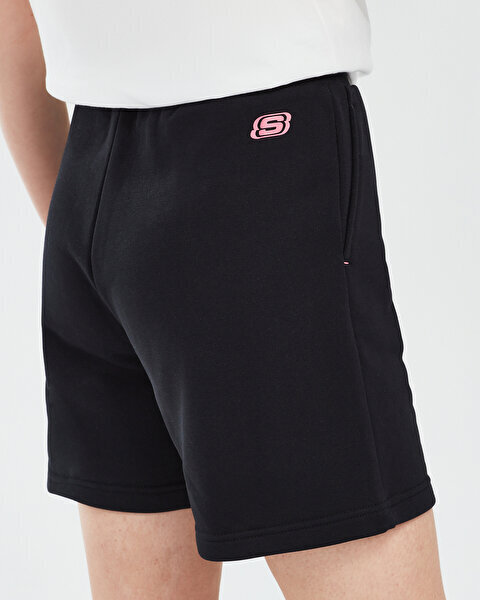 Skechers Essential W 5 inch Short SİYAH Kadın Şort - 5