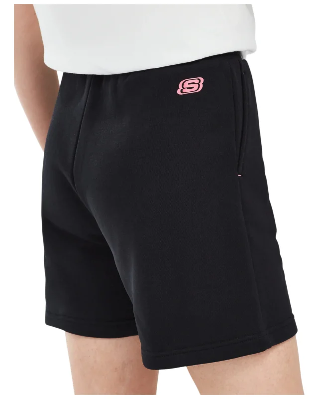 Skechers Essential W 5 inch Short SİYAH Kadın Şort - 4