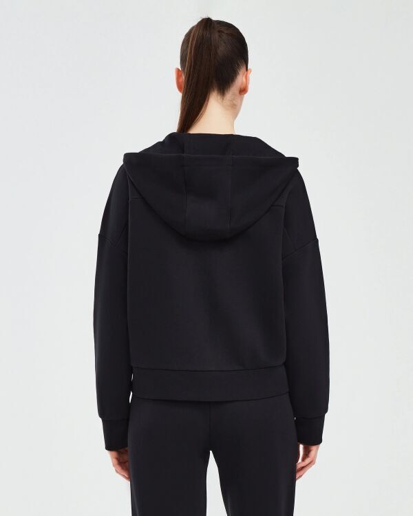 Skechers Essential W Full Zip Hoodie Sweatshirt SİYAH Kadın Sweatshirt - 3