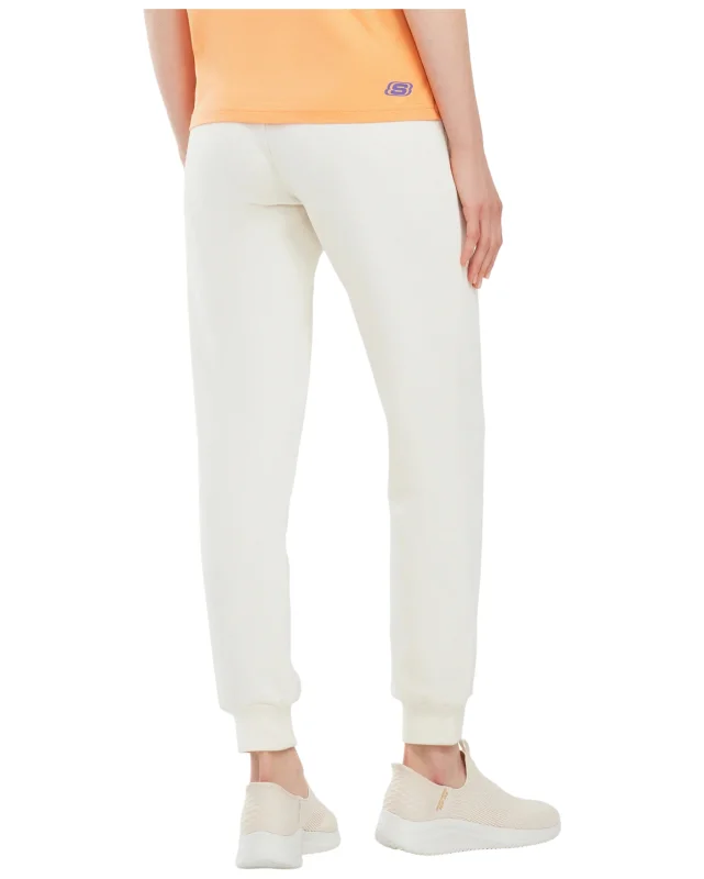 Skechers Essential W Jogger Sweatpant BEYAZ Kadın Eşofman Altı - 3