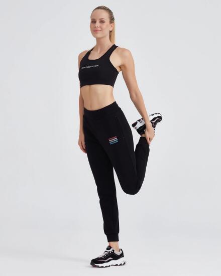 Skechers Essential W Jogger Sweatpant SİYAH Kadın Eşofman Altı - 2