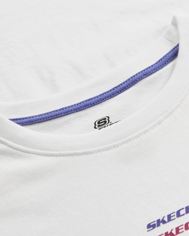 Skechers Essential W Short Sleeve T-Shirt BEYAZ Kadın Tshirt - 3