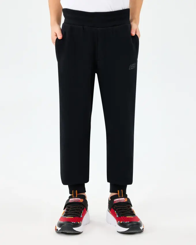 Skechers Essentials Sweatpant Siyah Çocuk Eşofman Altı - 2