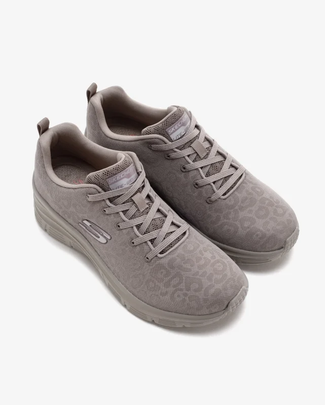 Skechers FASHİON FİT Bej Kadın Günlük Ayakkabı - 3