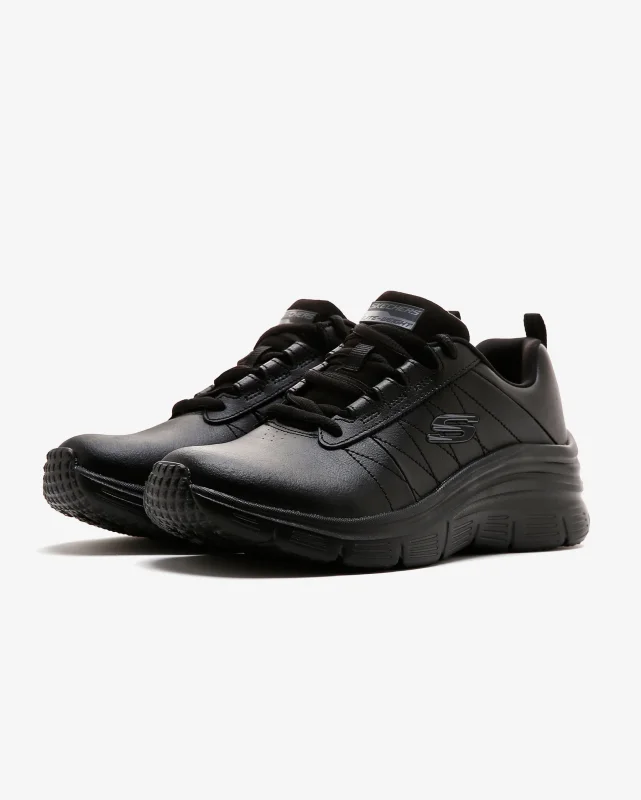 Skechers FASHION FIT - EFFORTLESS SİYAH Kadın Günlük Ayakkabı - 6