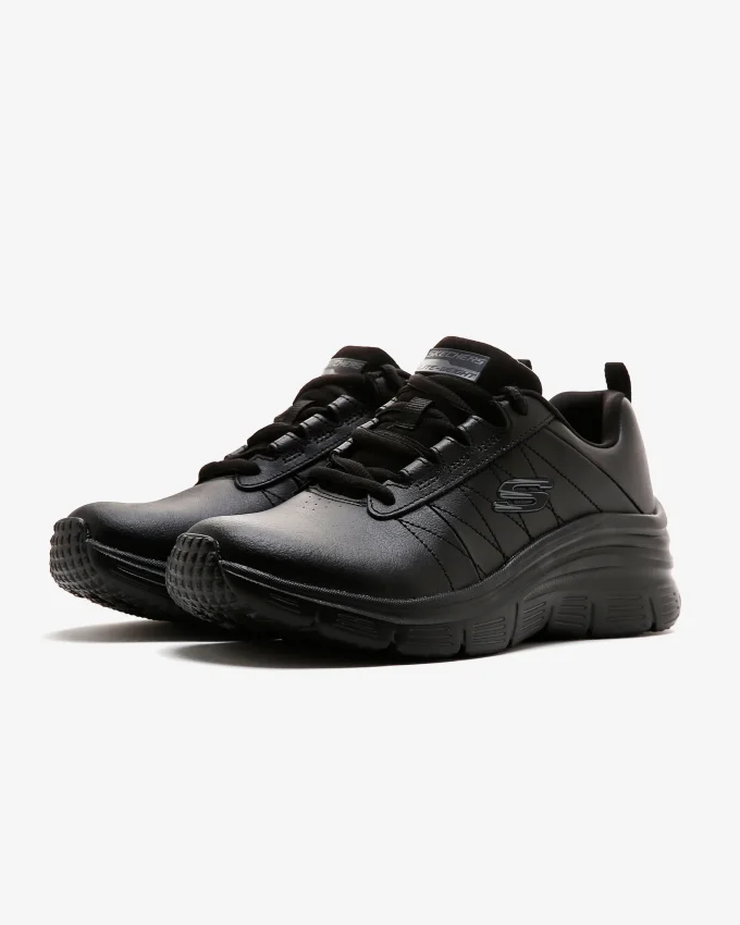 Skechers FASHION FIT - EFFORTLESS SİYAH Kadın Günlük Ayakkabı - 6