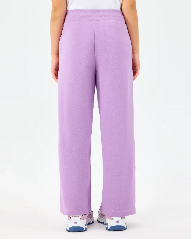 Skechers Fleece Mor Çocuk Eşofman Altı - 3