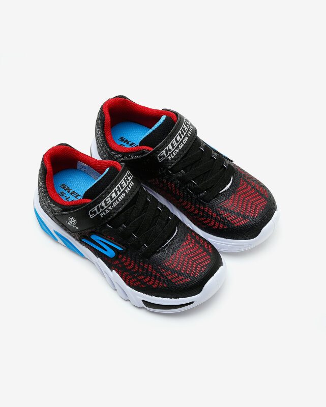 Skechers FLEX-GLOW ELITE - VORLO SİYAH Çocuk Günlük Ayakkabı - 5