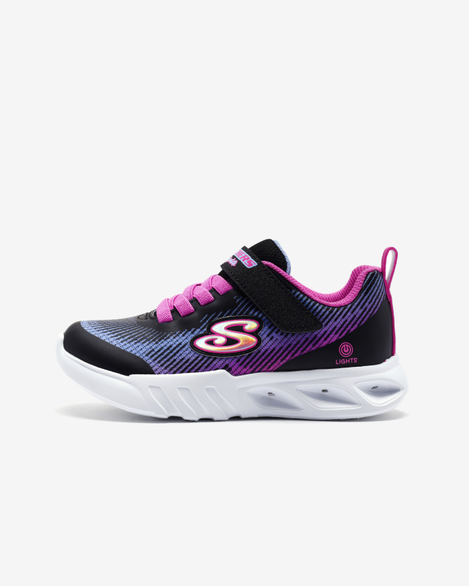 Skechers Flicker Flash-Light Takeover Siyah Çocuk Günlük Ayakkabı - 2