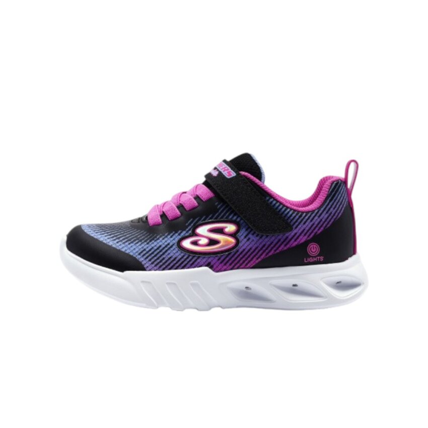 Skechers Flicker Flash-Light Takeover Siyah Çocuk Günlük Ayakkabı - 1