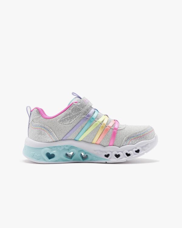 Skechers FLUTTER HEART LİGHTS Gri Çocuk Günlük Ayakkabı - 1