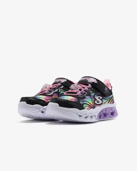Skechers Flutter Heart Lights - Groovy Swirl Çocuk Günlük Ayakkabı - 3