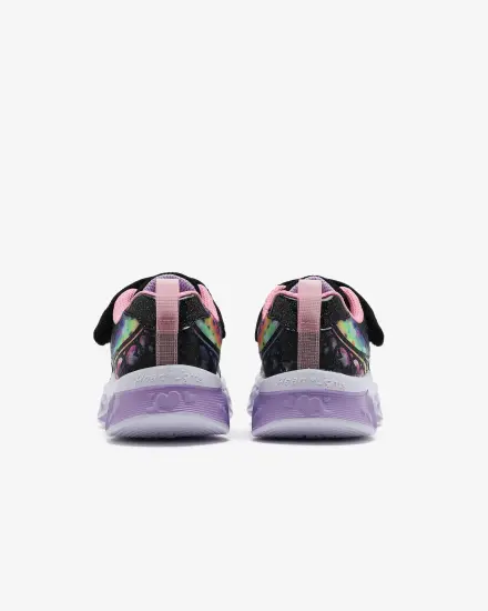Skechers Flutter Heart Lights - Groovy Swirl Çocuk Günlük Ayakkabı - 5