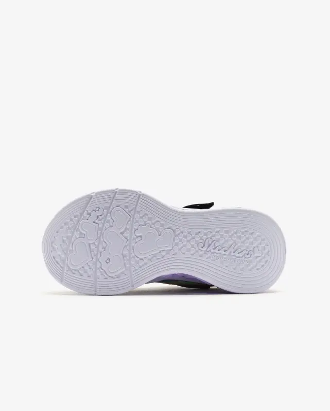 Skechers Flutter Heart Lights - Groovy Swirl Çocuk Günlük Ayakkabı - 4