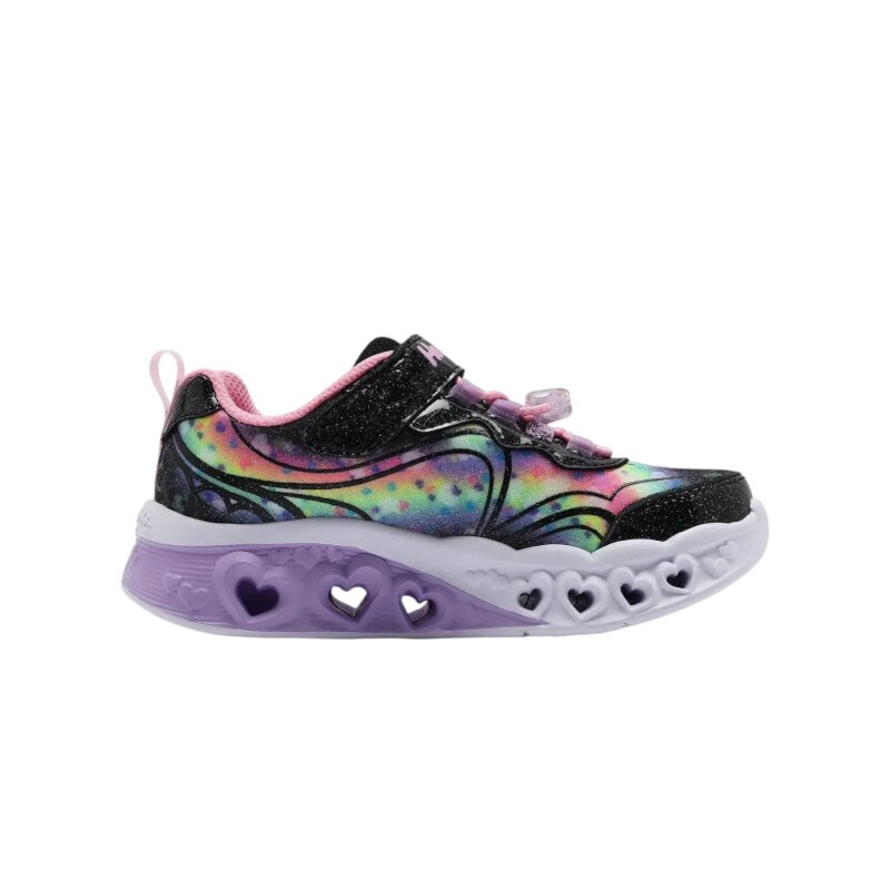 Skechers Flutter Heart Lights - Groovy Swirl Çocuk Günlük Ayakkabı - 1