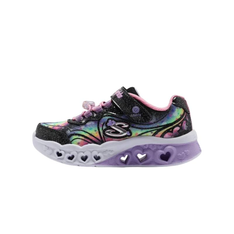 Skechers Flutter Heart Lights - Groovy Swirl Çocuk Günlük Ayakkabı - 1