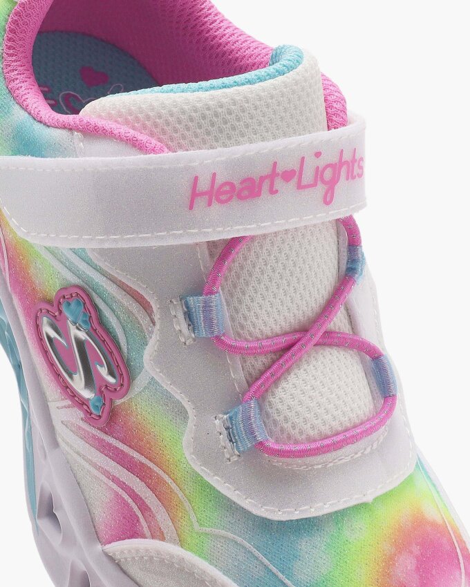 Skechers Flutter Heart Lights - Groovy Swirl Çocuk Günlük Ayakkabı - 7