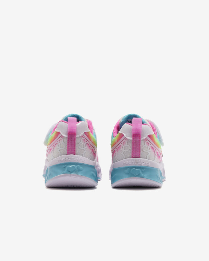 Skechers Flutter Heart Lights - Groovy Swirl Çocuk Günlük Ayakkabı - 5