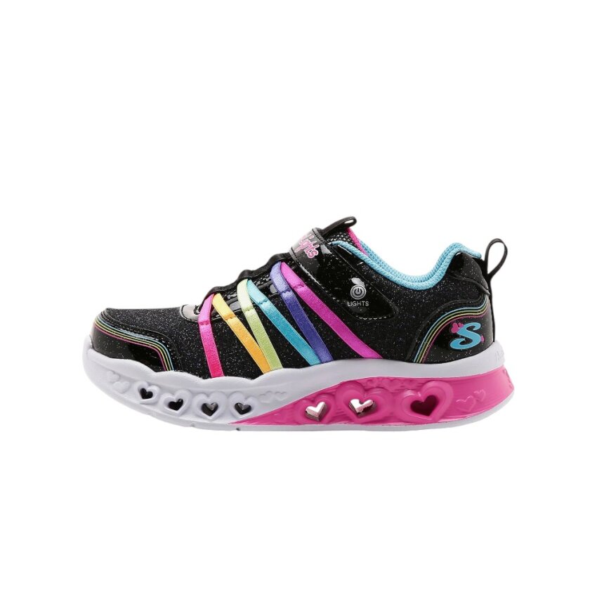 Skechers FLUTTER HEART LİGHTS SİYAH Çocuk Günlük Ayakkabı - 1