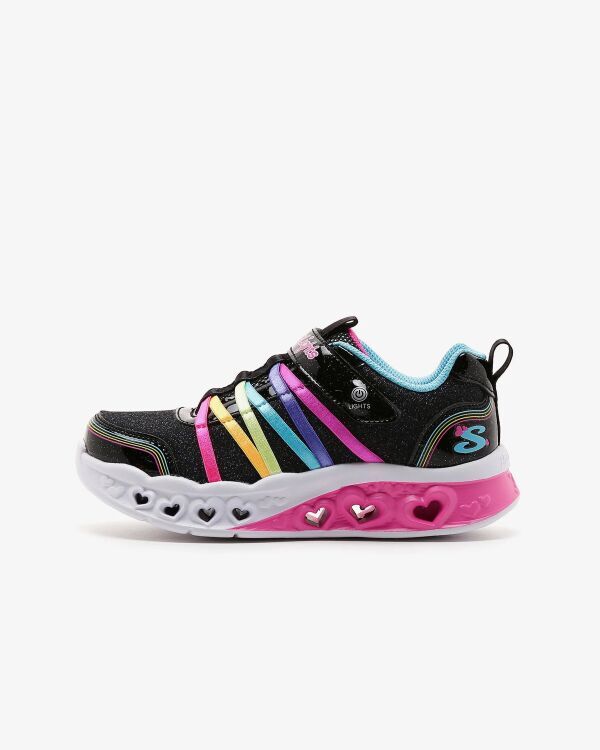 Skechers FLUTTER HEART LİGHTS SİYAH Çocuk Günlük Ayakkabı - 2