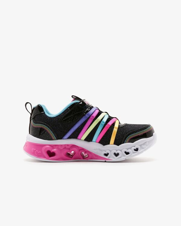 Skechers FLUTTER HEART LİGHTS SİYAH Çocuk Günlük Ayakkabı - 1