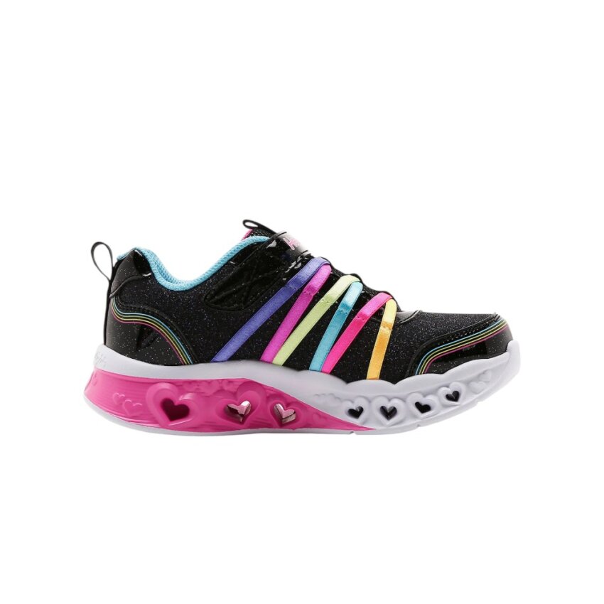 Skechers FLUTTER HEART LİGHTS SİYAH Çocuk Günlük Ayakkabı - 2