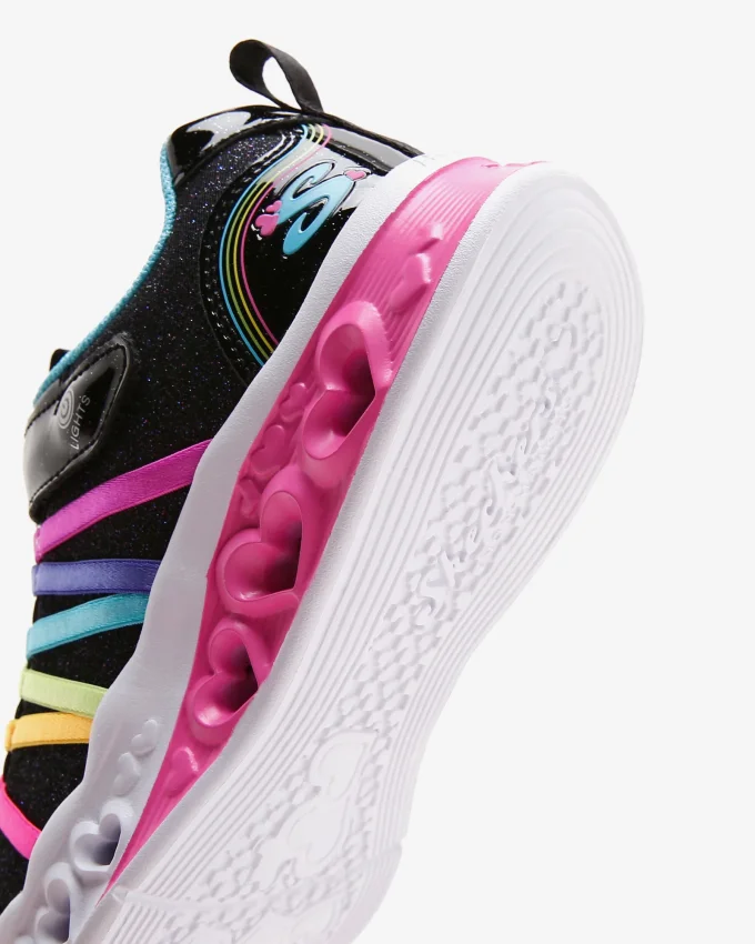 Skechers FLUTTER HEART LİGHTS SİYAH Çocuk Günlük Ayakkabı - 8