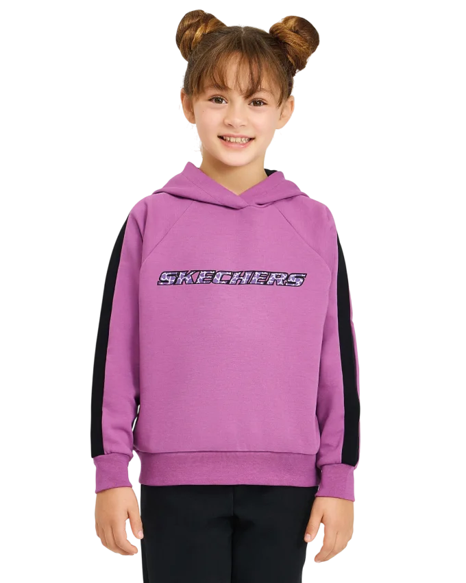 Skechers 2XI-Lock Mor Çocuk Sweatshirt - 1