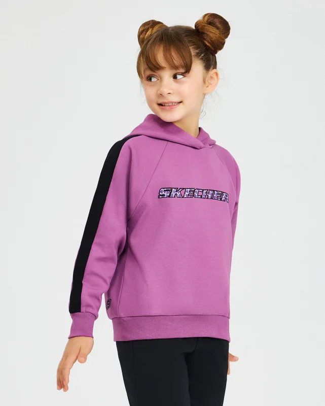 Skechers 2XI-Lock Mor Çocuk Sweatshirt - 5