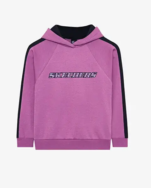 Skechers 2XI-Lock Mor Çocuk Sweatshirt - 1