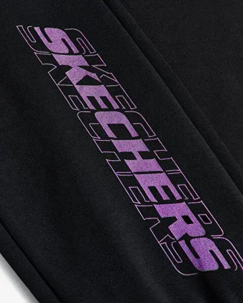 Skechers G 2XI-Lock Jogger Siyah Çocuk Eşofman Altı - 6