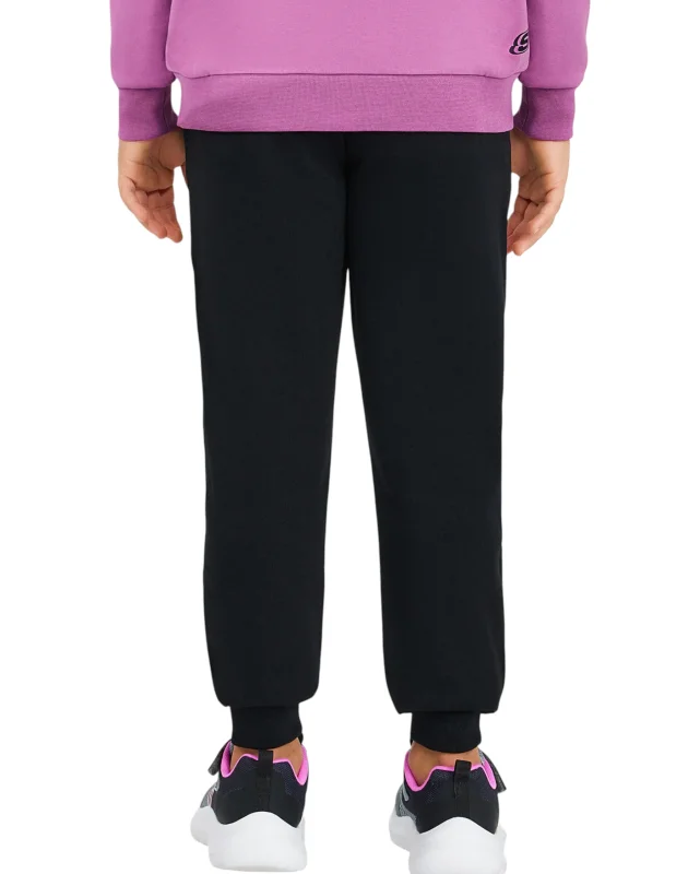 Skechers G 2XI-Lock Jogger Siyah Çocuk Eşofman Altı - 3