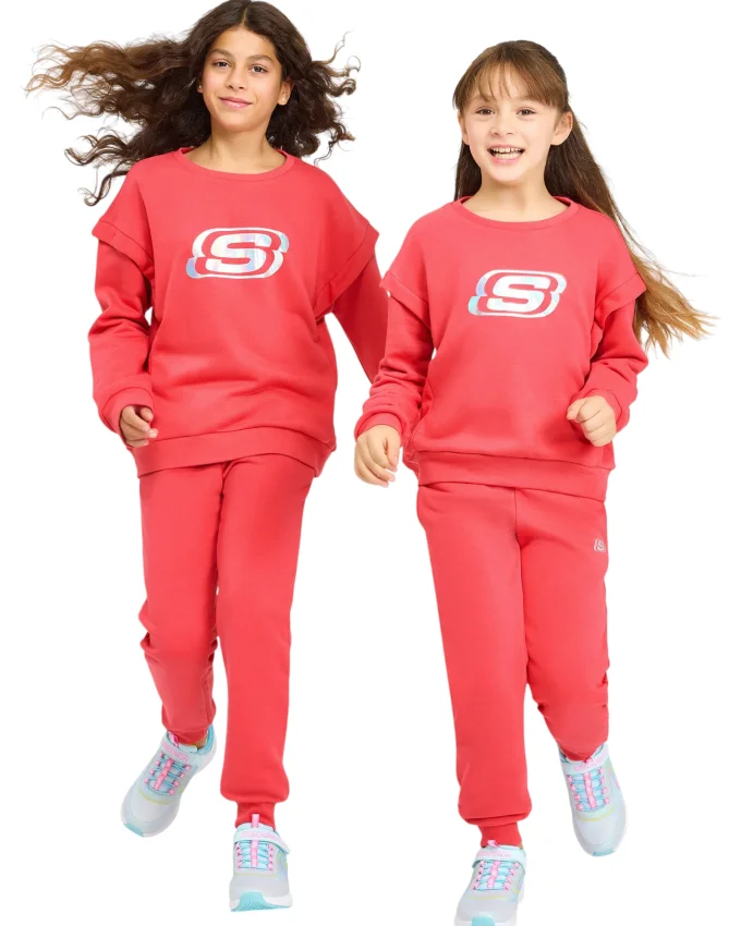 Skechers G Essential Jogger Pembe Çocuk Eşofman Altı - 1