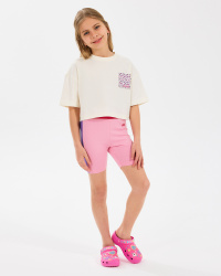 Skechers G Graphıc Tee Crop T-Shirt Çocuk Tshirt - 2