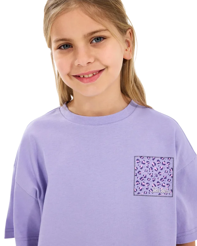 Skechers Graphıc Crop Çocuk Tshirt - 4