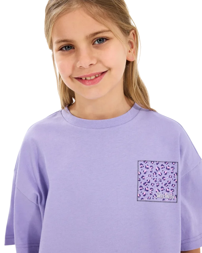 Skechers Graphıc Crop Çocuk Tshirt - 4