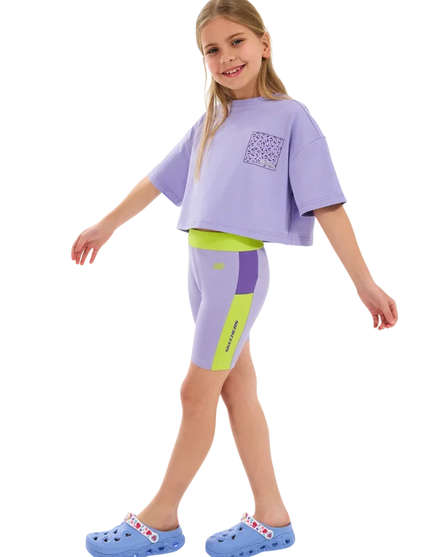 Skechers Graphıc Crop Çocuk Tshirt - Skechers (1)
