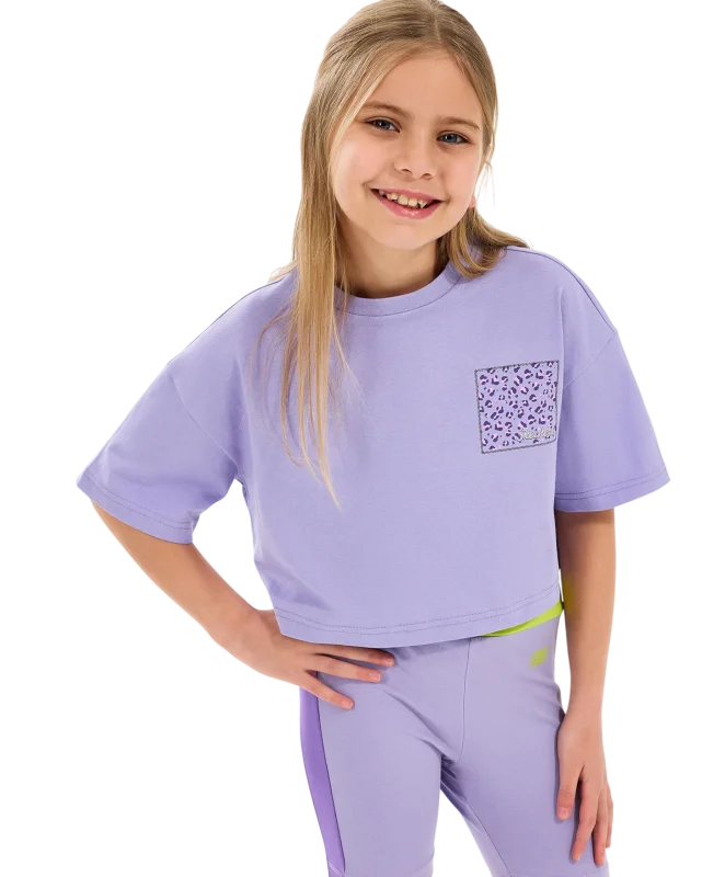 Skechers Graphıc Crop Çocuk Tshirt - 1